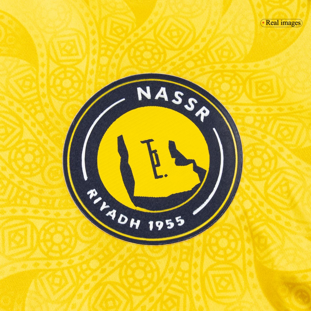 Men's Al Nassr 2025/26 Home Soccer Jersey
