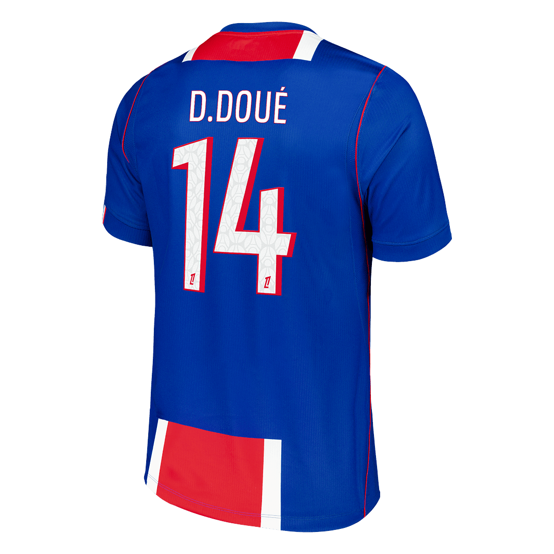 D.DOUÉ #14 Men's PSG 2026/27 Home Soccer Jersey