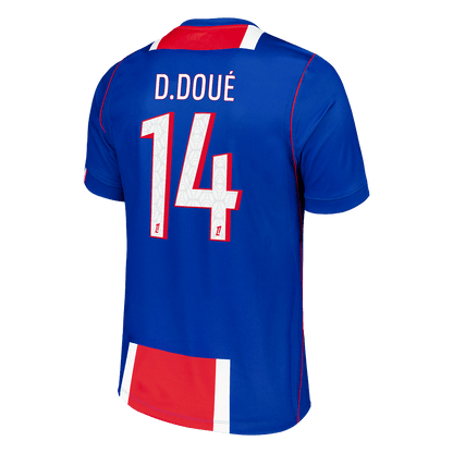 D.DOUÉ #14 Men's PSG 2026/27 Home Soccer Jersey