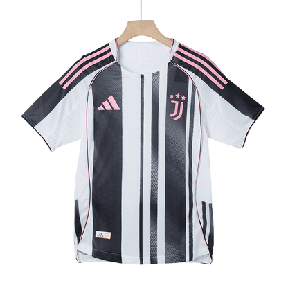 Men's Juventus 2025/26 Player Version Home Soccer Jersey - Slim Fit