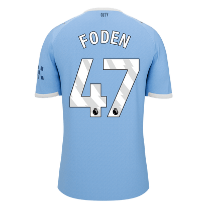 FODEN #47 Men's Manchester City 2025/26 Home Soccer Jersey [PREMIUM]