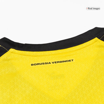 Men's Borussia Dortmund 2025/26 Player Version Home Soccer Jersey - Slim Fit