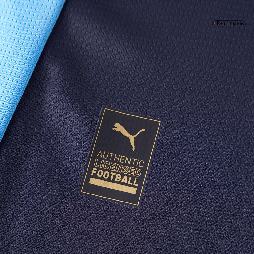 Kid's Marseille 2025/26 Away Soccer Jersey Kit