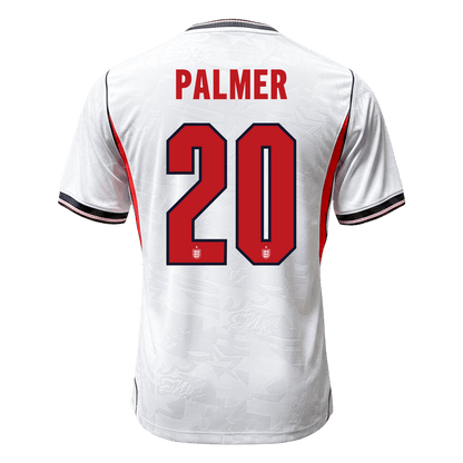 PALMER #20 Men's England World Cup 2026 Player Version Home Soccer Jersey - Slim Fit