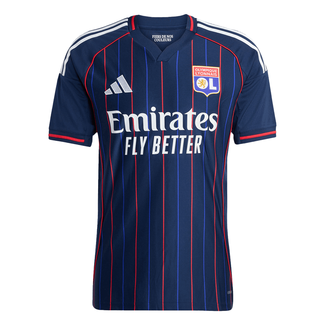 Men's Olympique Lyonnais 2025/26 Away Soccer Jersey