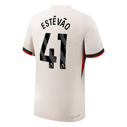 ESTÊVÃO #41 Men's Chelsea 2025/26 Player Version Away Soccer Jersey - Slim Fit