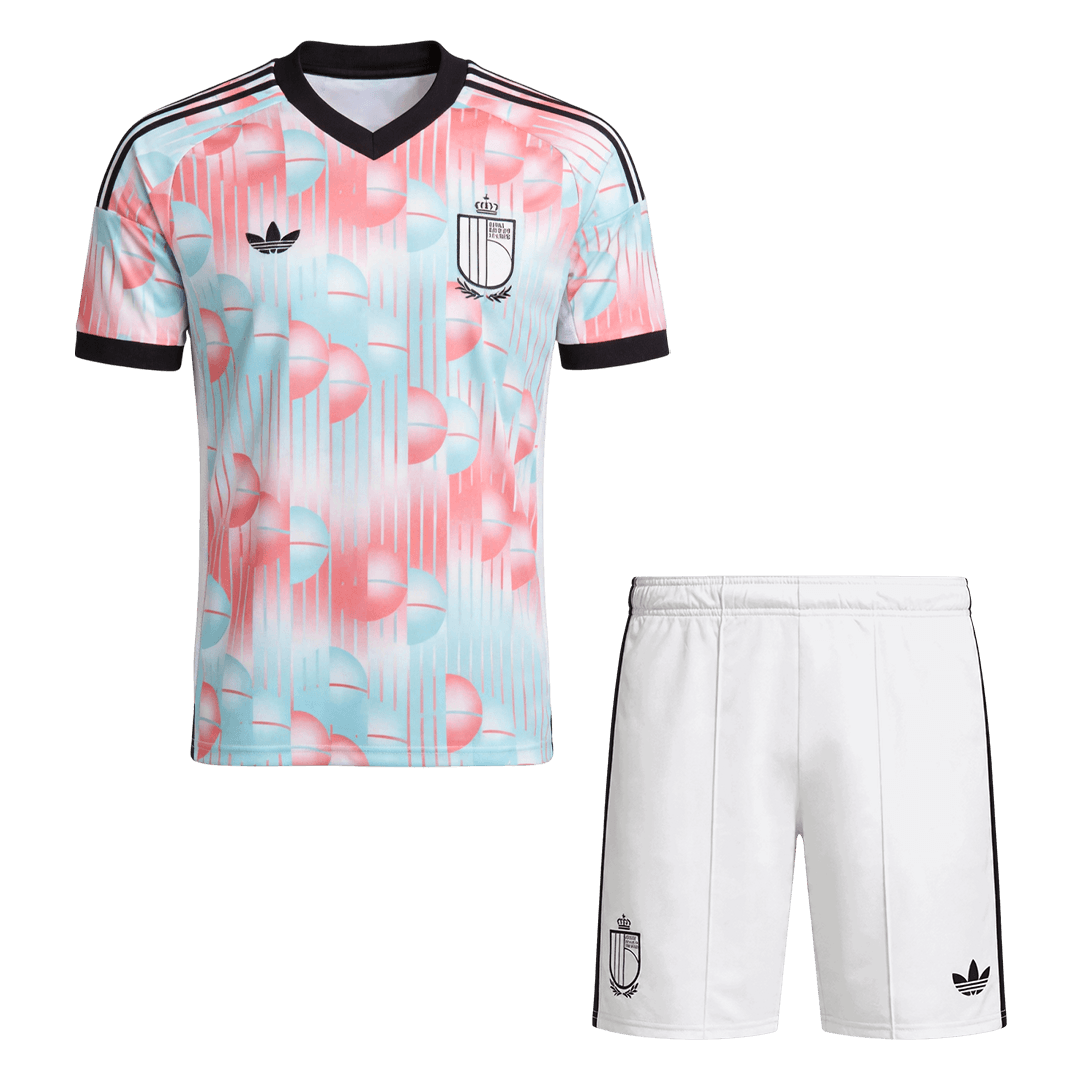 Men's Belgium World Cup 2026 Away Soccer Jersey Kit