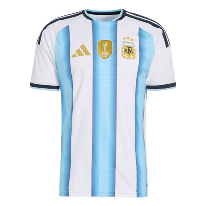 Men's Argentina World Cup 2026 Player Version Home Soccer Jersey - Slim Fit