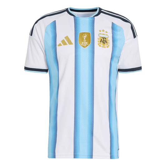 Men's Argentina World Cup 2026 Player Version Home Soccer Jersey - Slim Fit