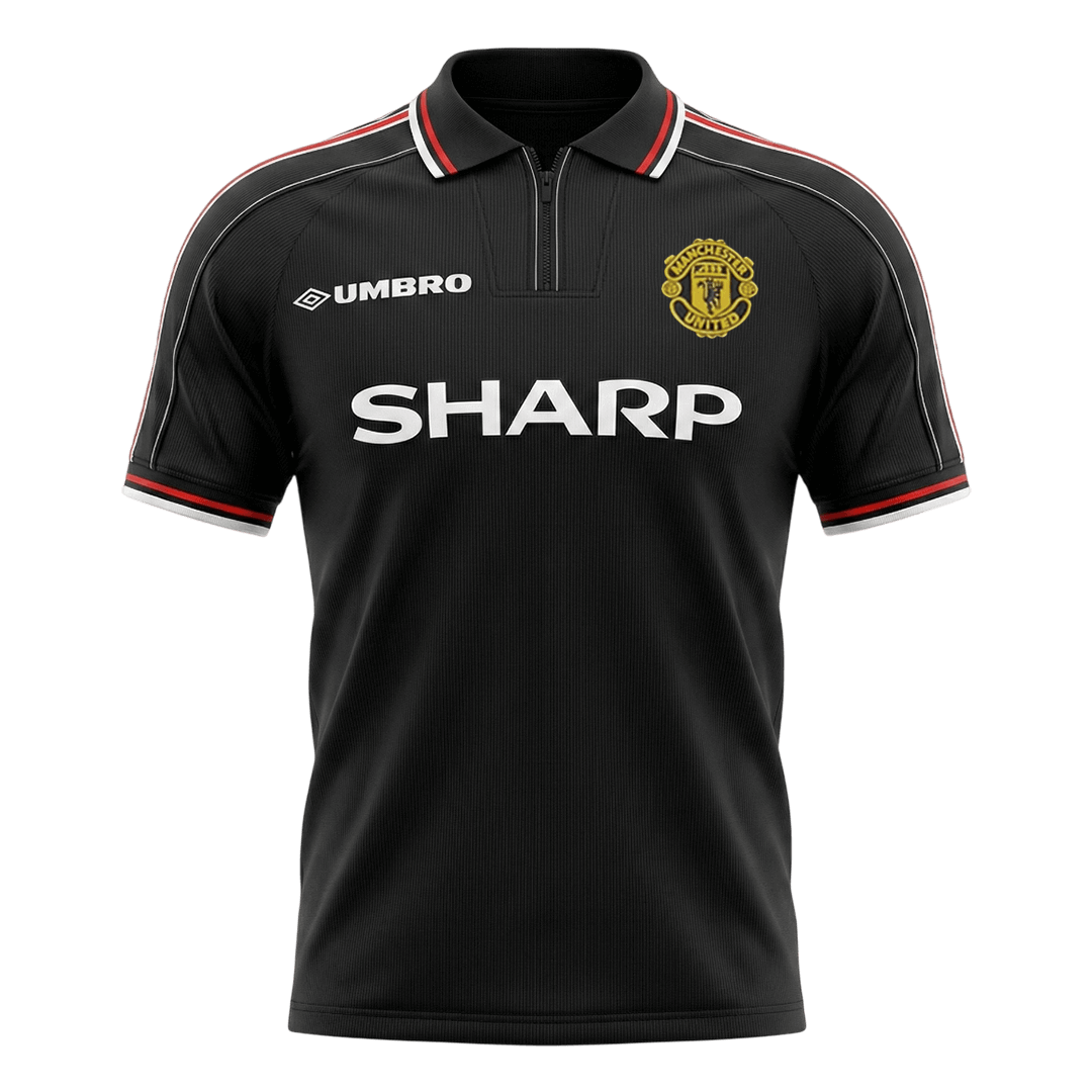 Retro Men's Manchester United 1998 Away Soccer Jersey