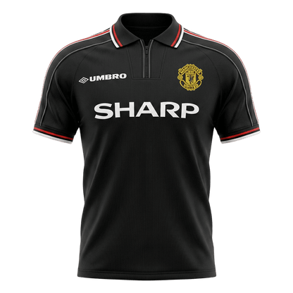 Retro Men's Manchester United 1998 Away Soccer Jersey