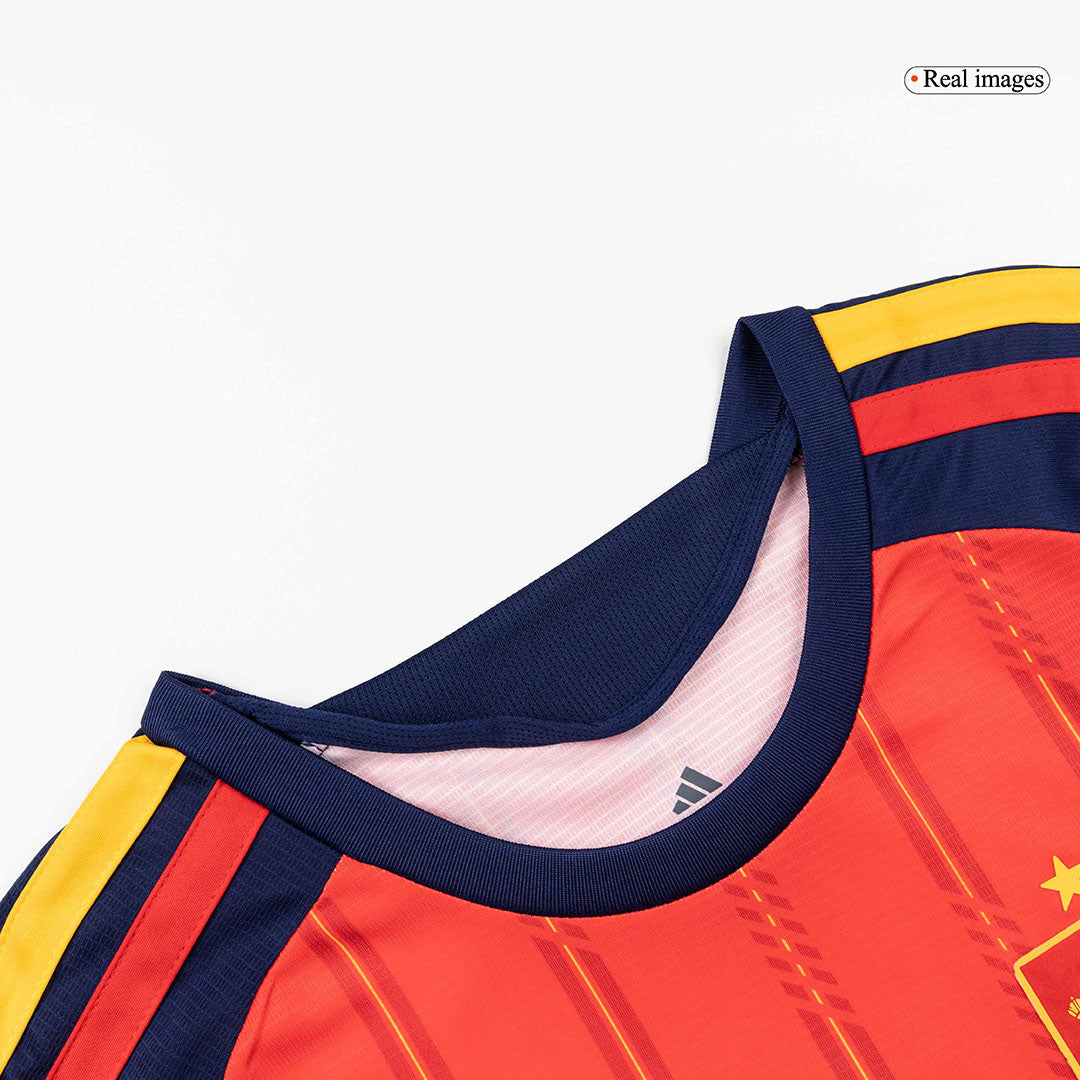Women's Spain World Cup 2026 Home Soccer Jersey