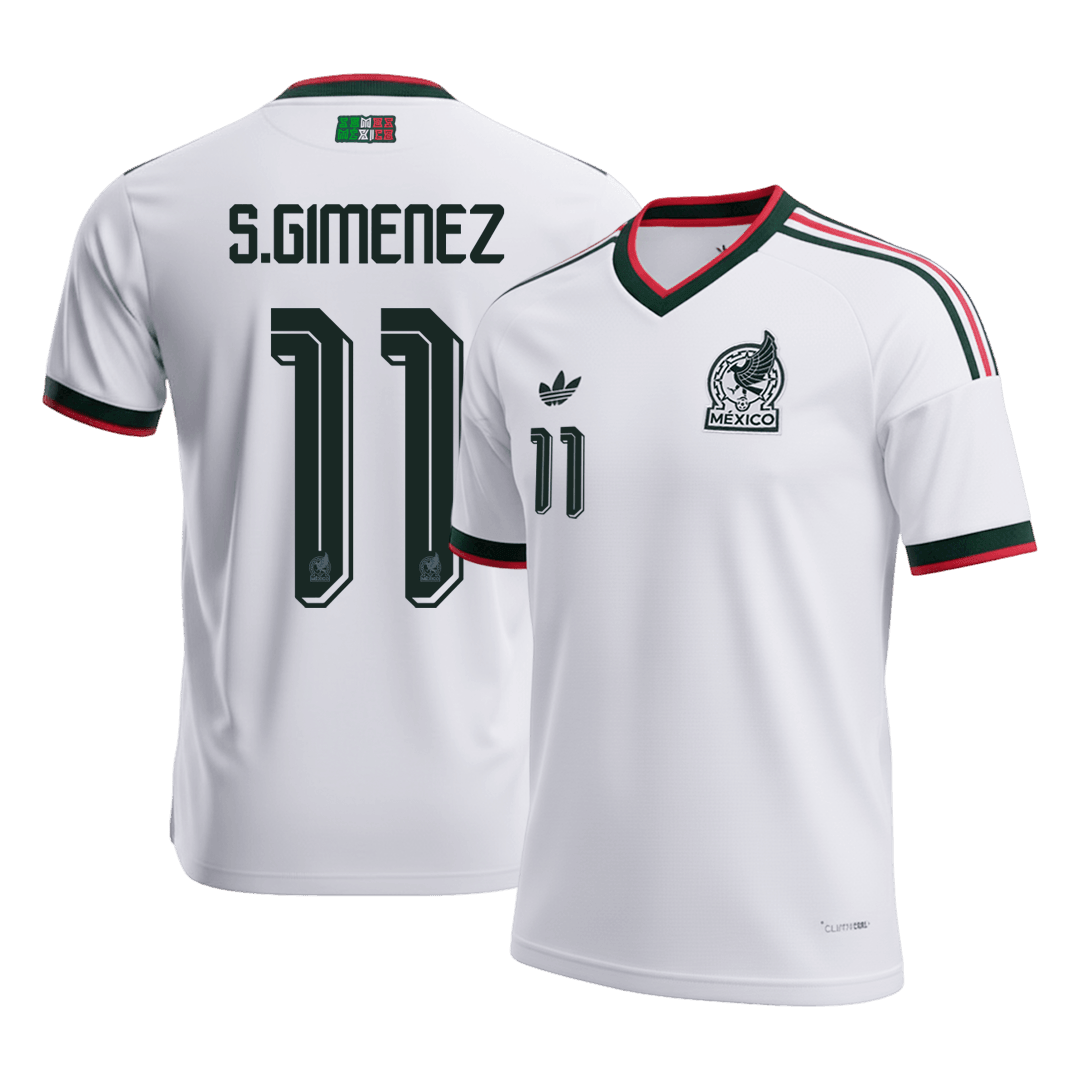 S.GIMENEZ #11 Men's Mexico World Cup 2026 Away Soccer Jersey