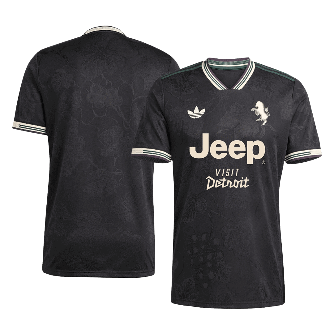 Men's Juventus 2025/26 Player Version Third Away Soccer Jersey - Slim Fit