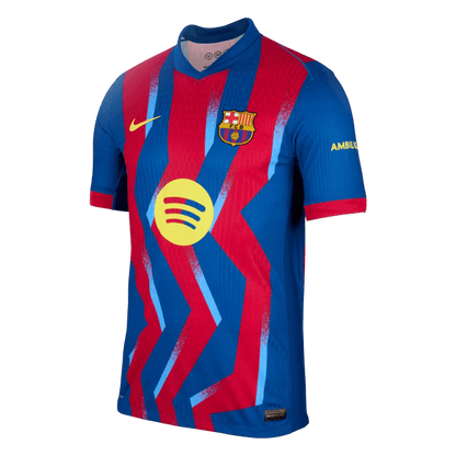 Men's Barcelona 2025/26 Player Version Fourth Away Soccer Jersey - Slim Fit