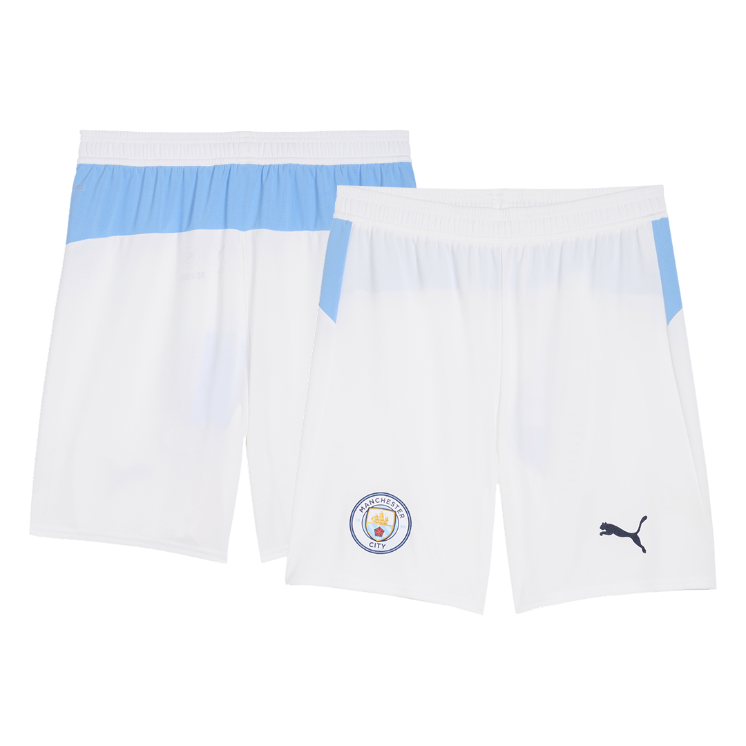Men's Manchester City 2025/26 Home Soccer Jersey Full Kit [PREMIUM]