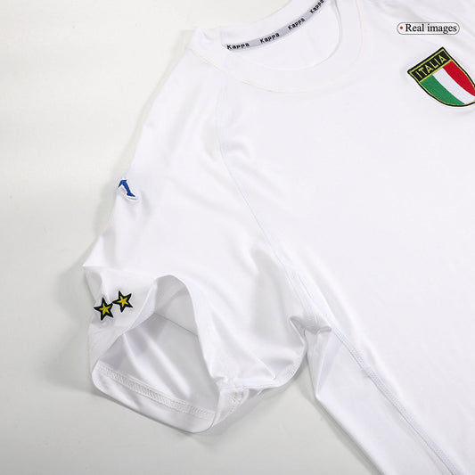 Retro Men's Italy World Cup 2002 Away Soccer Jersey