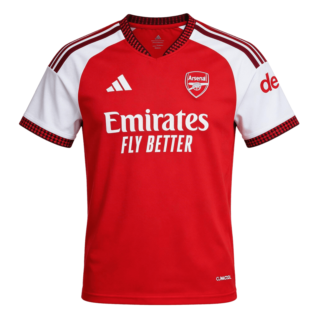 CHAMPIONS #26 Men's Arsenal 2026/27 Home Soccer Jersey