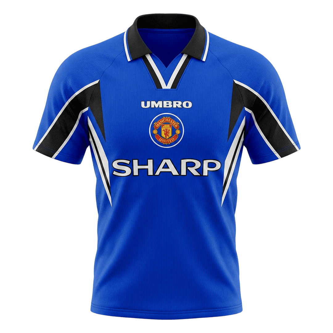 Retro Men's Manchester United 1996/97 Third Away Soccer Jersey