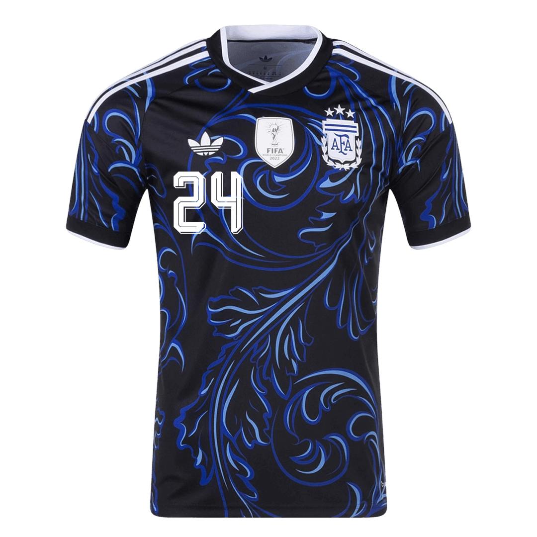 E. FERNÁNDEZ #24 Men's Argentina World Cup 2026 Away Soccer Jersey