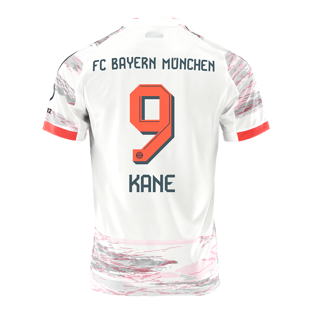 KANE #9 Men's Bayern Munich 2025/26 Away Soccer Jersey