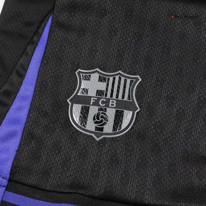 Kid's Barcelona 2025/26 Away Soccer Jersey Full Kit