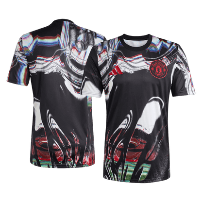 Men's Manchester United 2025/26 Pre-Match Soccer Jersey
