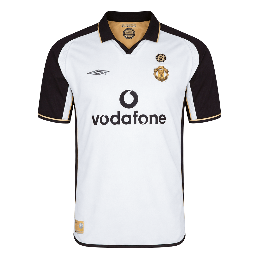 Retro Men's Manchester United 2001/02 Away Soccer Jersey