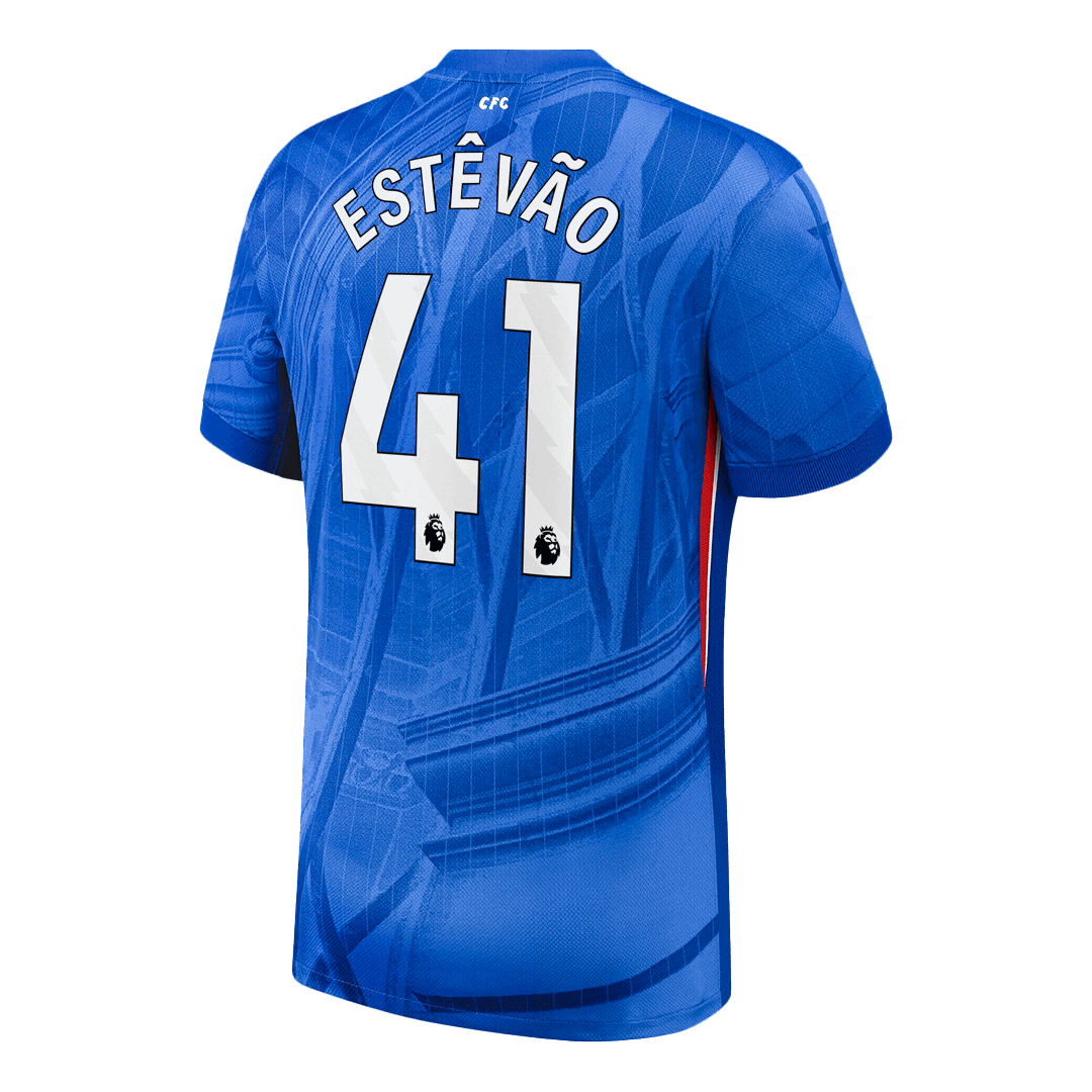 ESTÊVÃO #41 Men's Chelsea 2025/26 Home Soccer Jersey [PREMIUM]