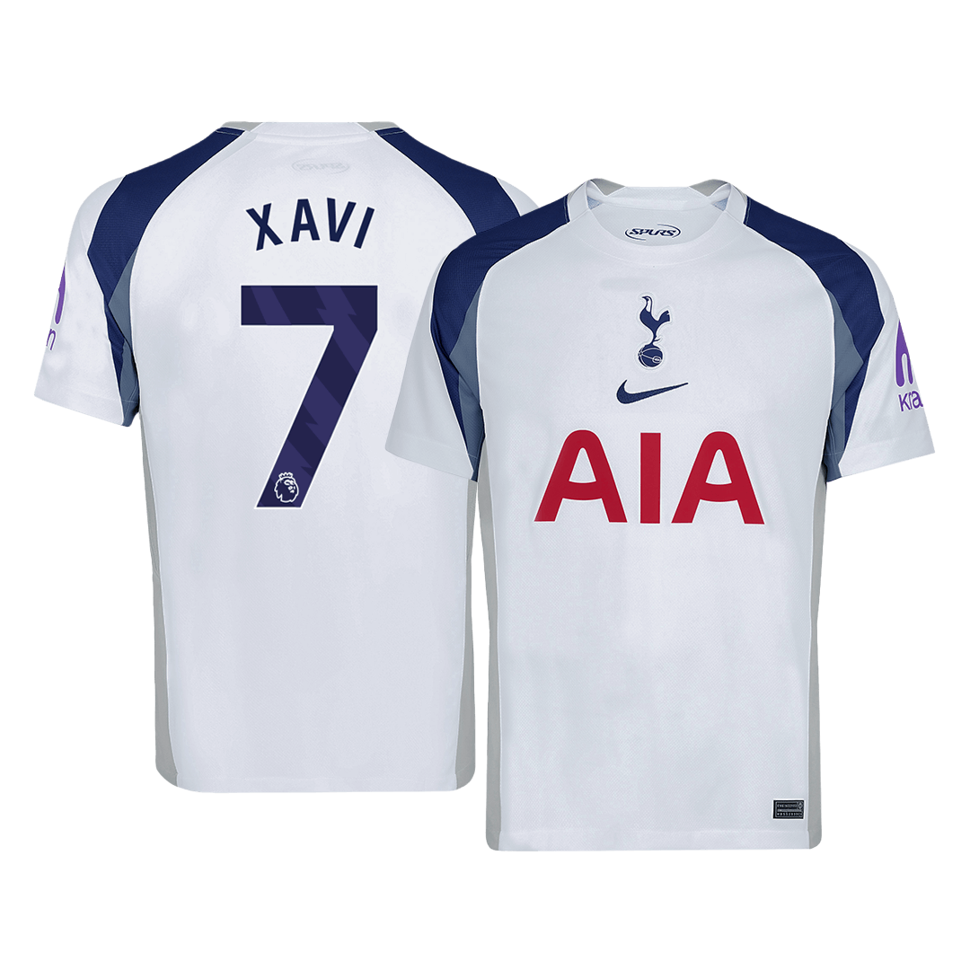 XAVI #7 Men's Tottenham Hotspur 2025/26 Home Soccer Jersey