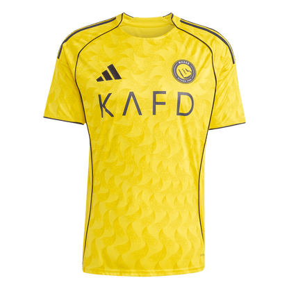 Men's Al Nassr 2025/26 Home Soccer Jersey