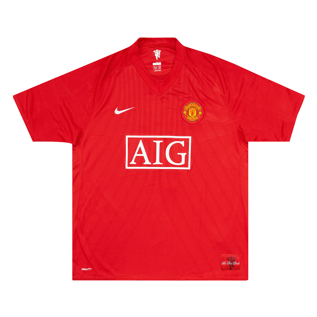 Retro ROONEY #10 Men's Manchester United 2007/08 Home Soccer Jersey