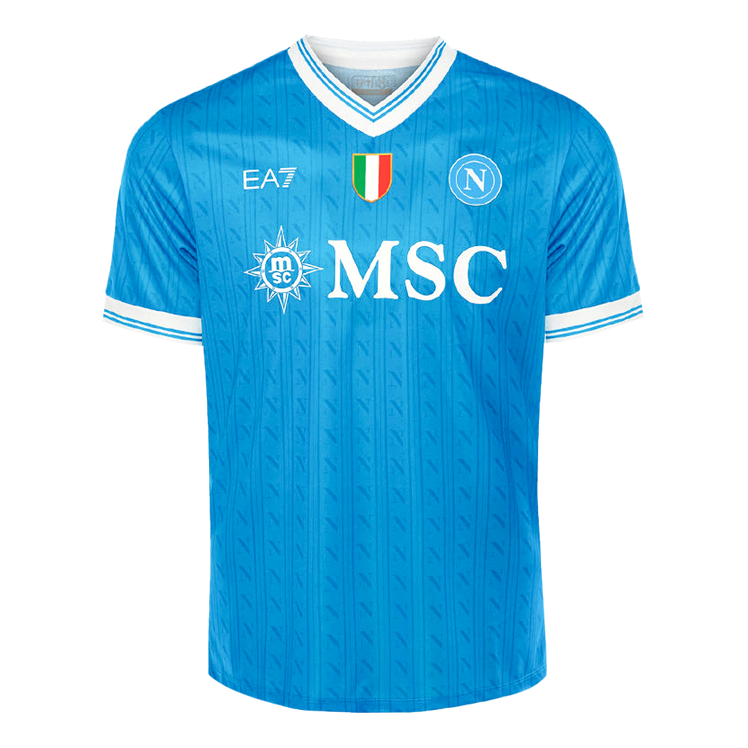 Men's Napoli 2025/26 Home Soccer Jersey
