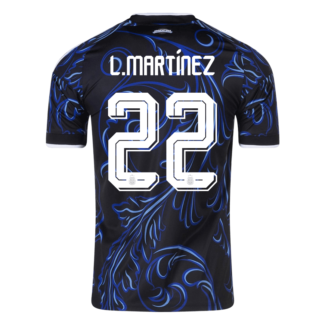 L. MARTÍNEZ #22 Men's Argentina World Cup 2026 Away Soccer Jersey