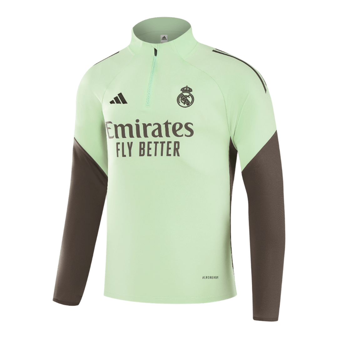 Kid's Real Madrid 2025/26 Zipper Sweatshirt Kit