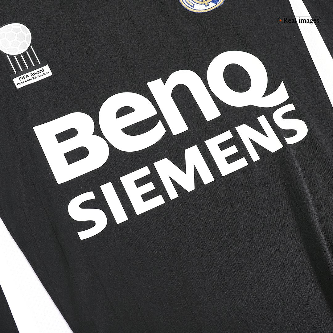 Retro Men's Real Madrid 2006/07 Away Long Sleeve Soccer Jersey