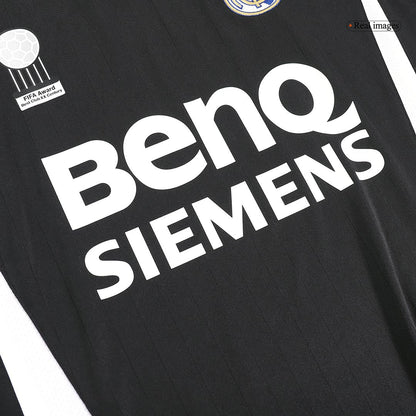 Retro SERGIO RAMOS #4 Men's Real Madrid 2006/07 Away Long Sleeve Soccer Jersey