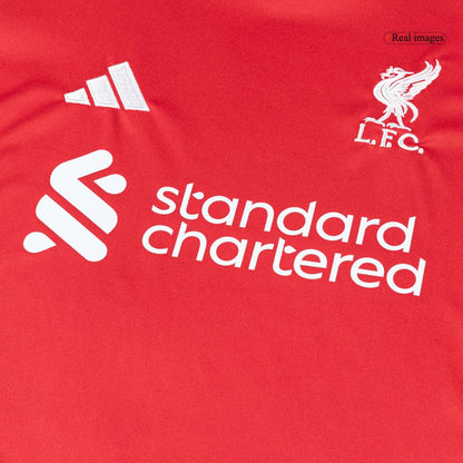 Kid's Liverpool 2025/26 Home Soccer Jersey Kit