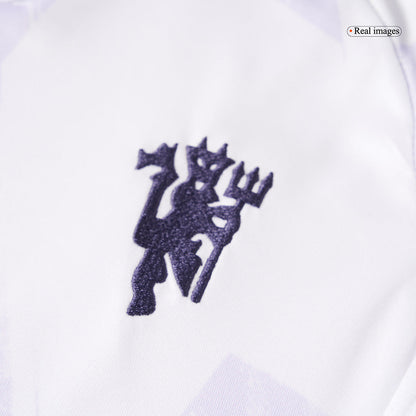 Kid's Manchester United 2025/26 Away Soccer Jersey Kit
