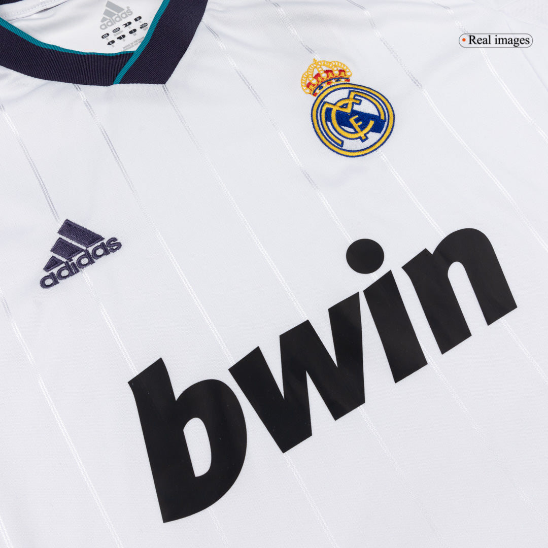 Retro Men's Real Madrid 2012/13 Home Soccer Jersey