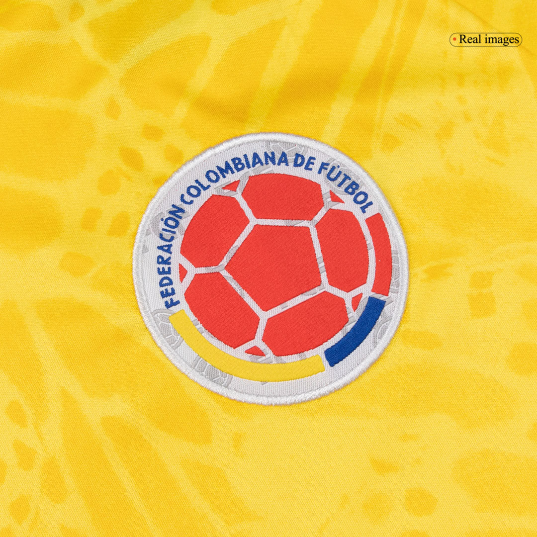 Men's Colombia World Cup 2026 Home Soccer Jersey Kit