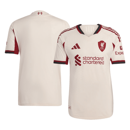 Men's Liverpool 2025/26 Player Version Away Soccer Jersey - Slim Fit