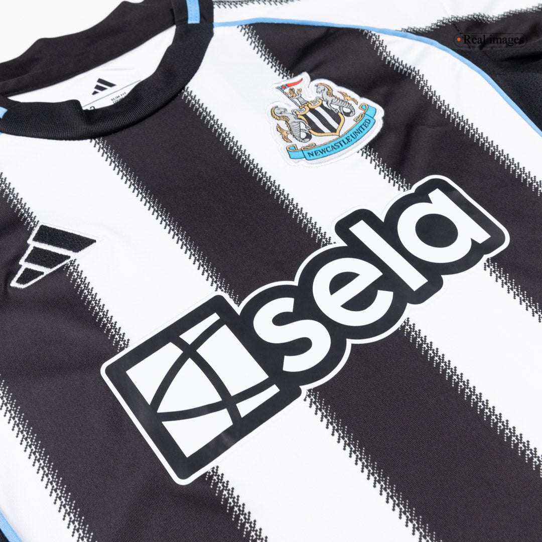 Kid's Newcastle United 2025/26 Home Soccer Jersey Kit