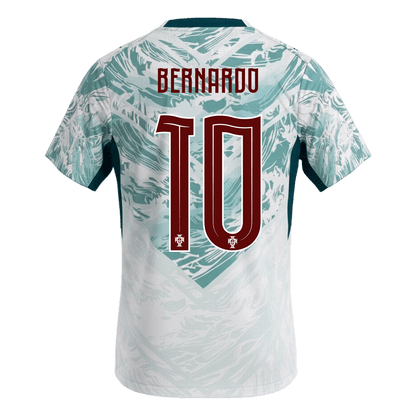 BERNARDO #10 Men's Portugal World Cup 2026 Away Soccer Jersey