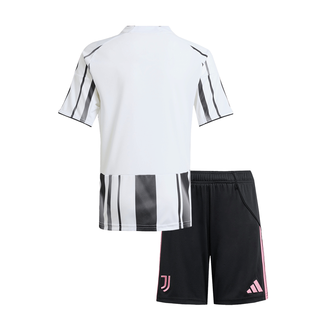 Kid's Juventus 2025/26 Home Soccer Jersey Kit
