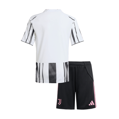 Kid's Juventus 2025/26 Home Soccer Jersey Kit