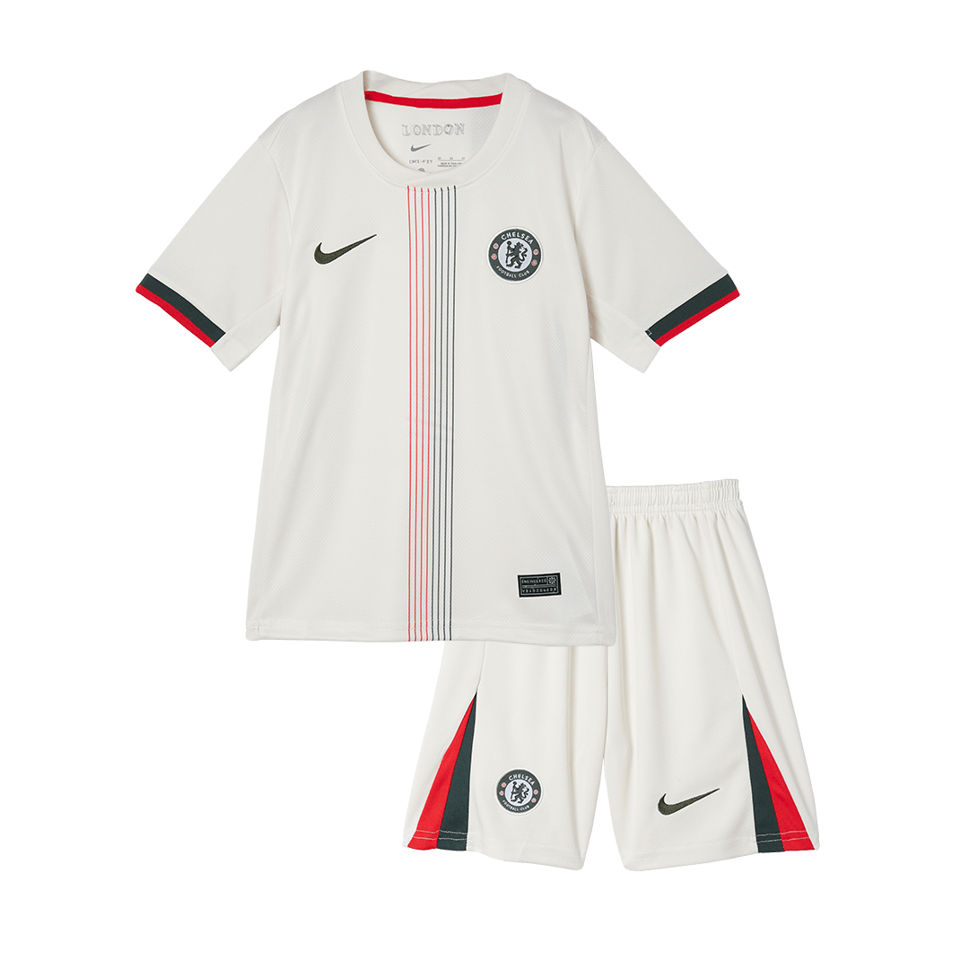 Kid's Chelsea 2025/26 Away Soccer Jersey Kit