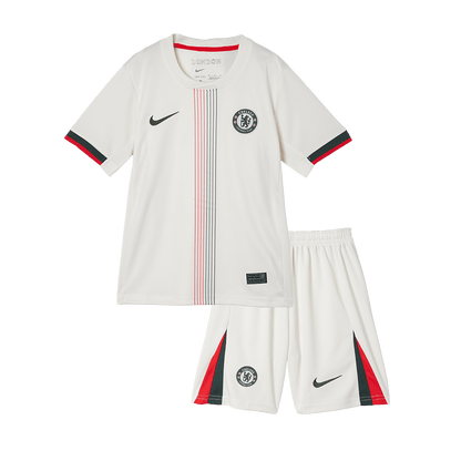 Kid's Chelsea 2025/26 Away Soccer Jersey Kit