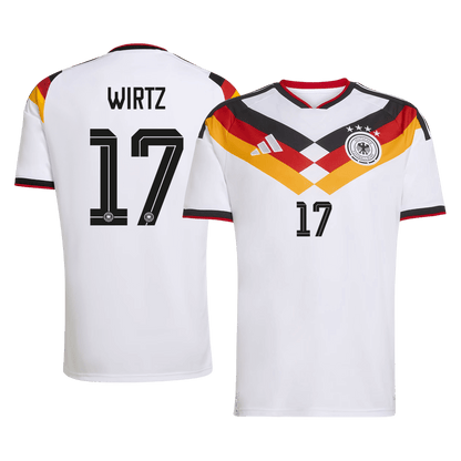 WIRTZ #17 Men's Germany World Cup 2026 Home Soccer Jersey