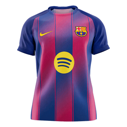 Men's Barcelona 2025/26 Home Soccer Jersey [PREMIUM]